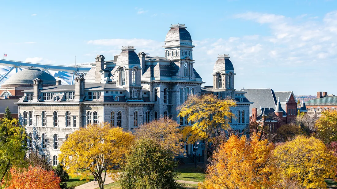 The exterior of the Hall of Languages.