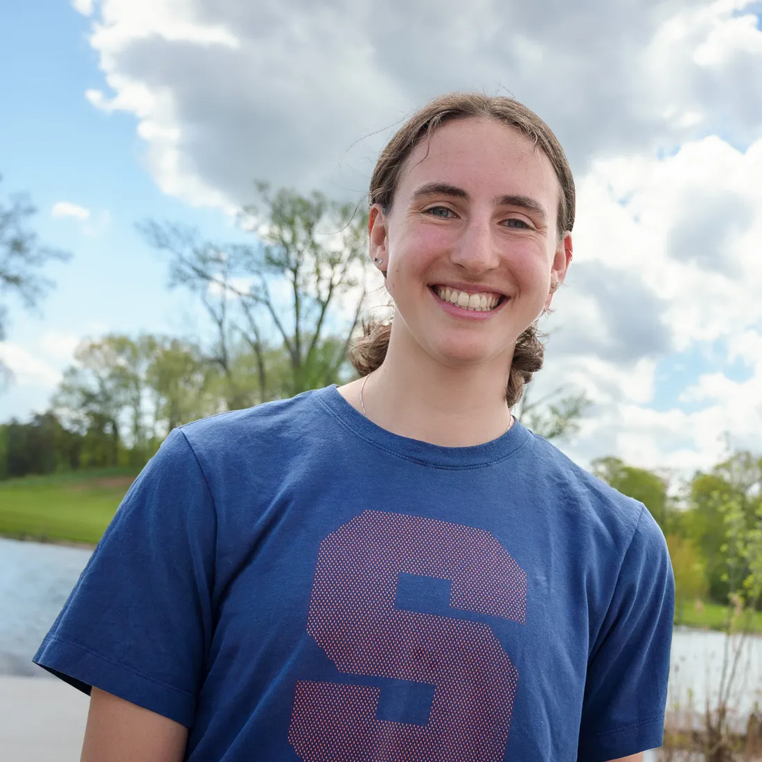 Charlotte Ebel '25 smiling.