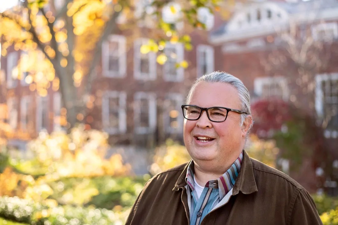 Scott Manning Stevens on Campus.