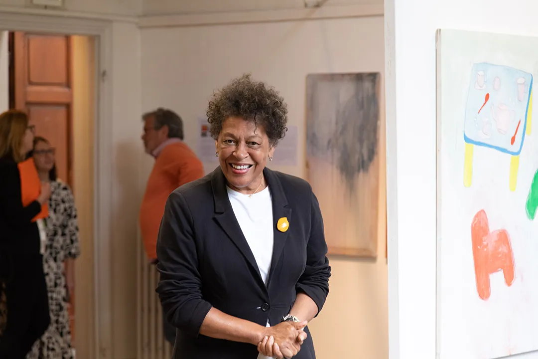 Portrait of Carrie Mae Weems.