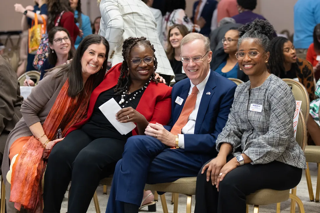 Syracuse University Women in Leadership Cohort Experience leaders with the Chancellor.