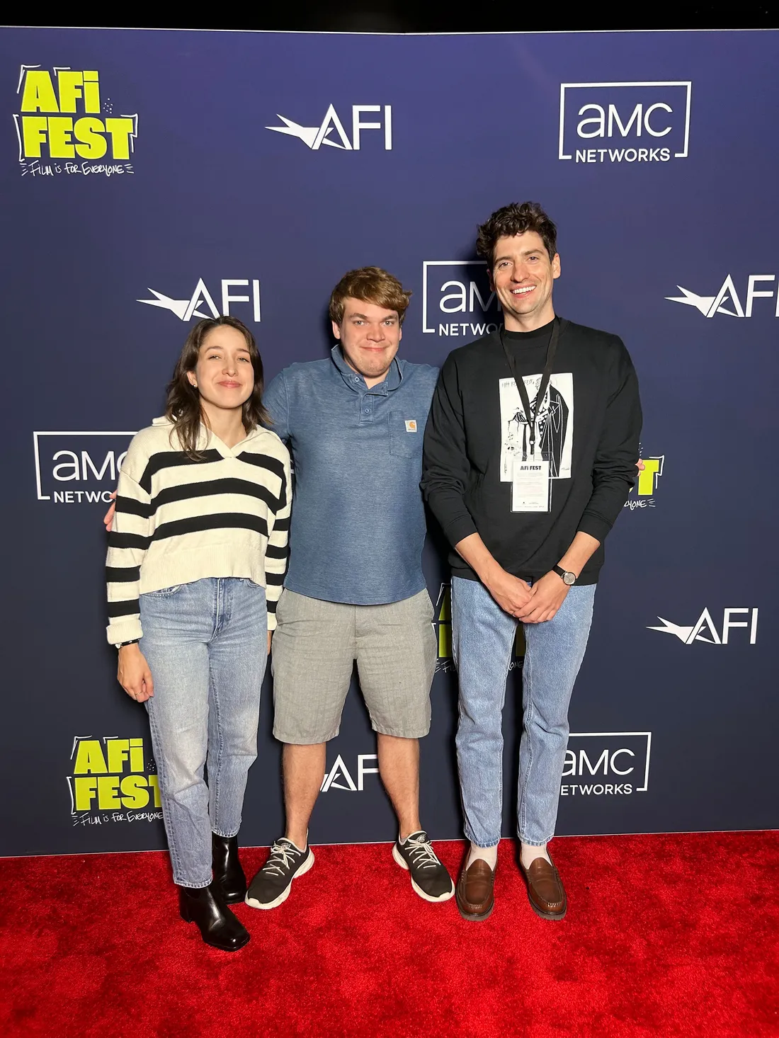 Sam Clark at the AFI Fest.